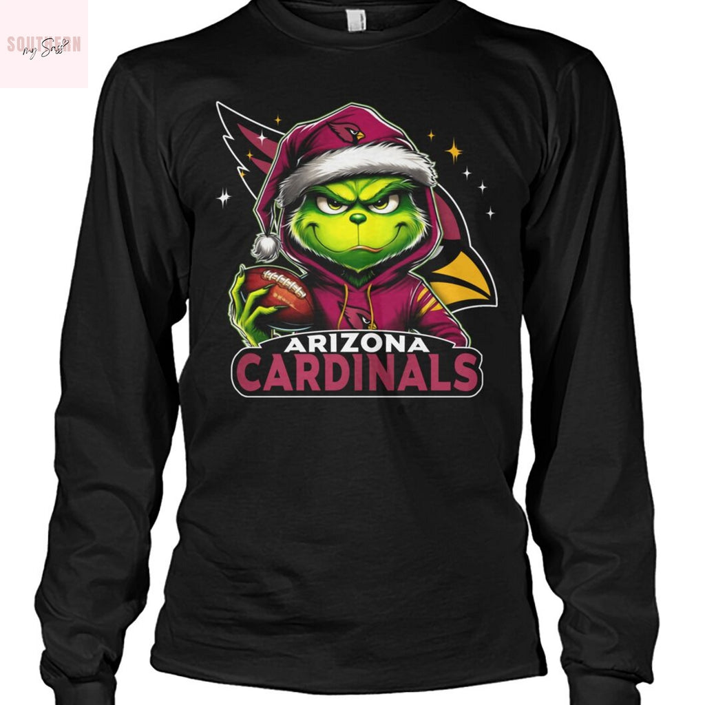 The Grinch Christmas x Arizona Cardinals Unsiex T-Shirt