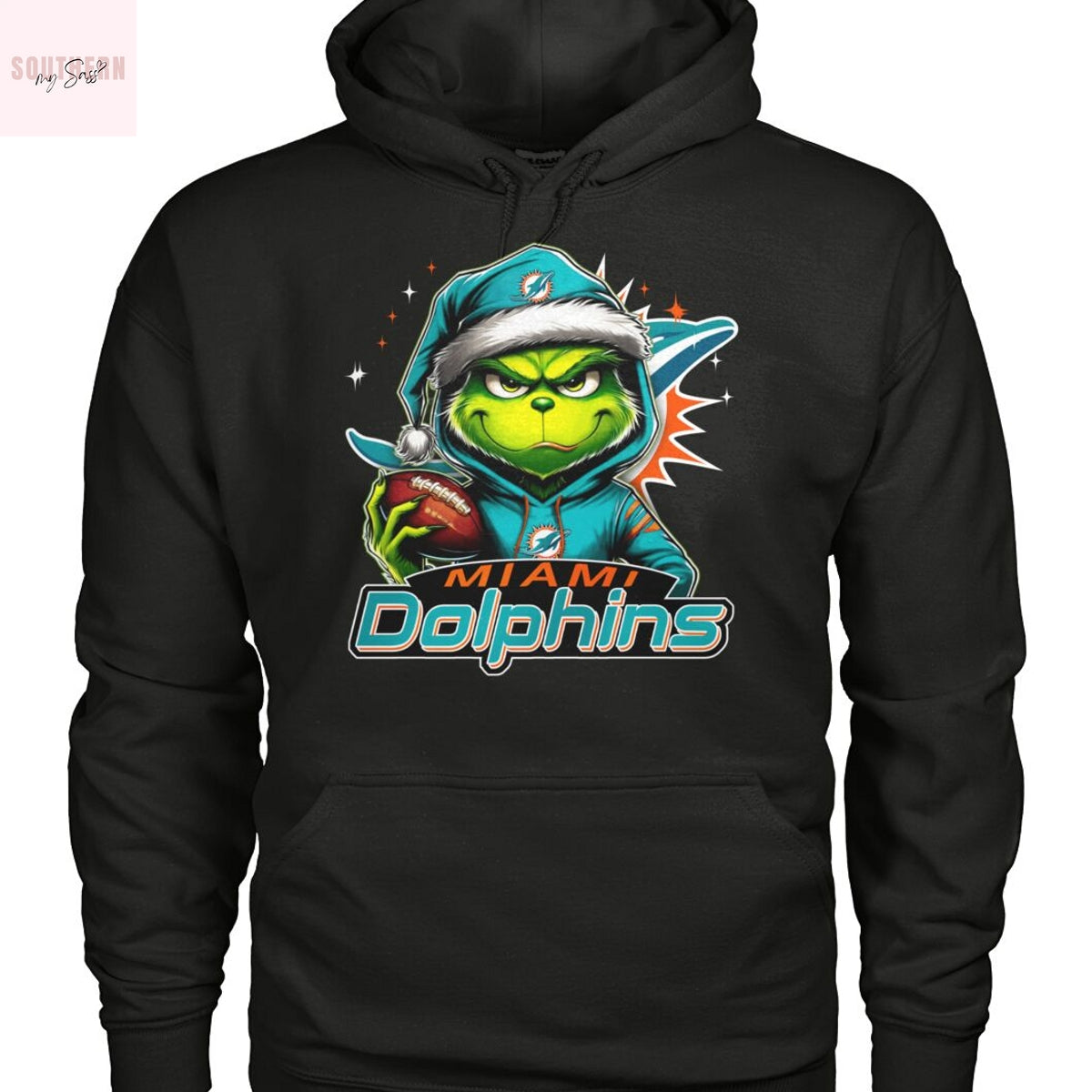 The Grinch Christmas x Miami Dolphins Unsiex T-Shirt