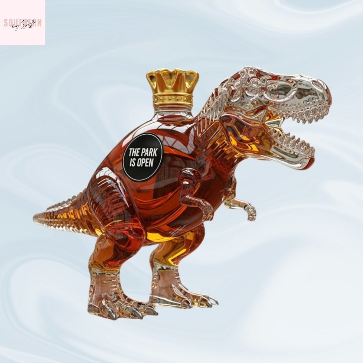 The Jurassic World Dinosaur Whiskey Bottle
