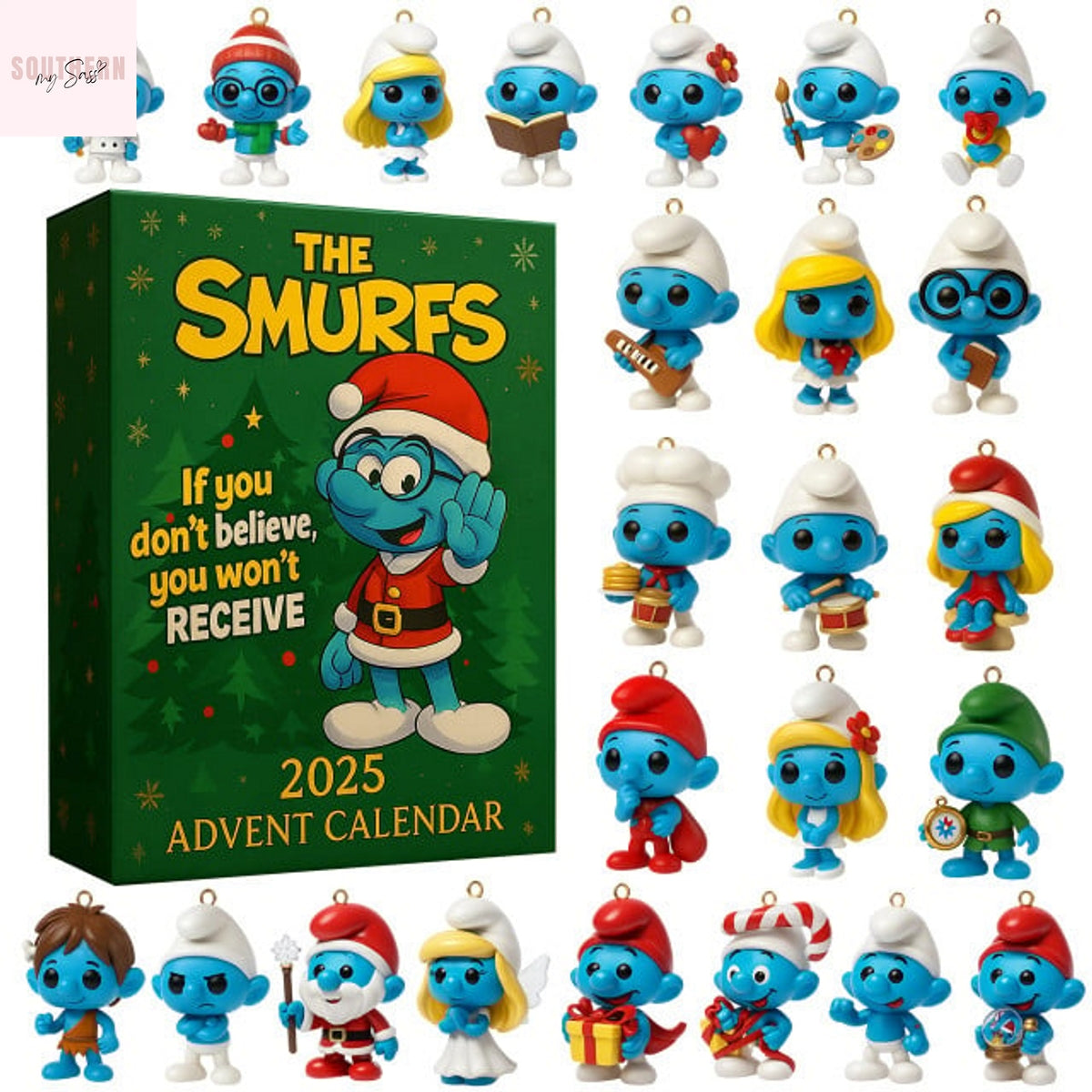 The Smurfs If You Dont Believe You Wont Receive 2025 Advent Calendar