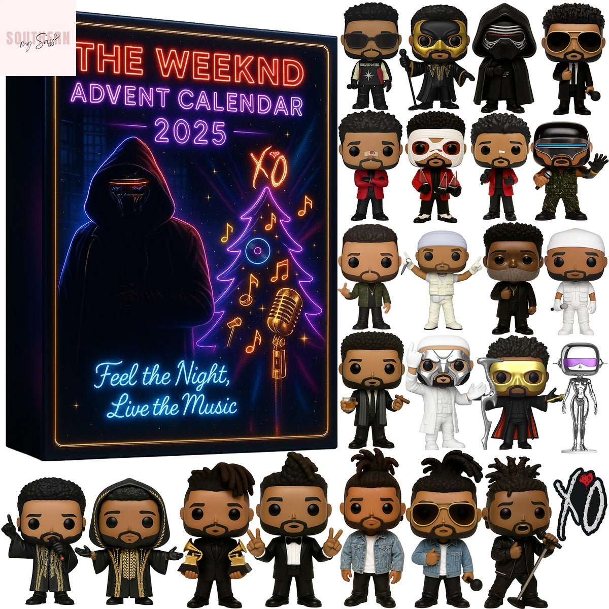 The Weeknd Advent Calendar 2025 Feel The Night Live The Music