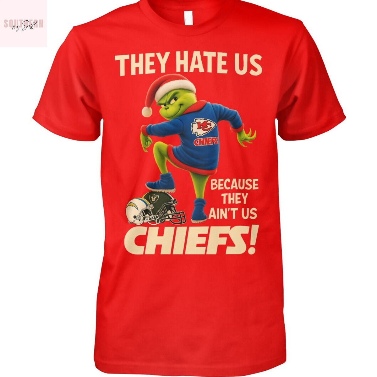 They Hate Us Because They Aint Us Kansas City Chiefs Unisex T-Shirt