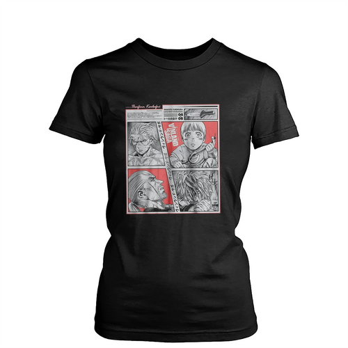 Thorfinn Son Of Thors Vinland Saga Anime Womens T-Shirt Tee