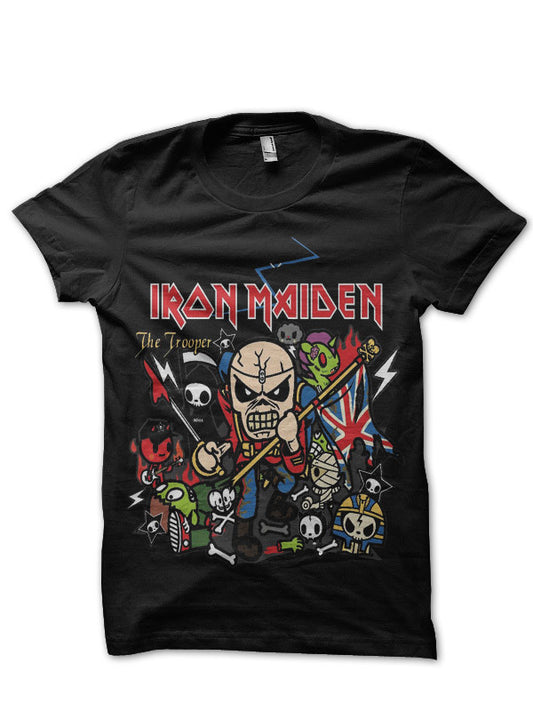 Tokidoki Iron Maiden Black T-Shirt