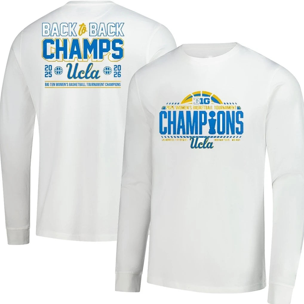 UCLA Bruins 2026 Big Ten Tournament Champions Limited Edition T-Shirt