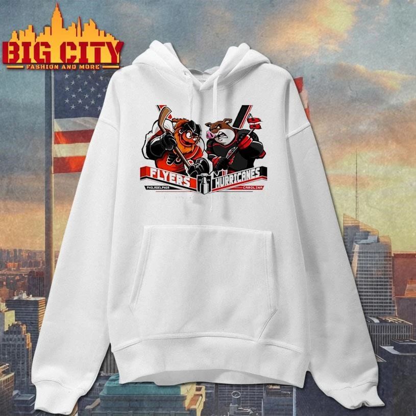 Philadelphia Flyers Vs Carolina Hurricanes Hockey Mascot Eastern Conference Semifinals Shirt