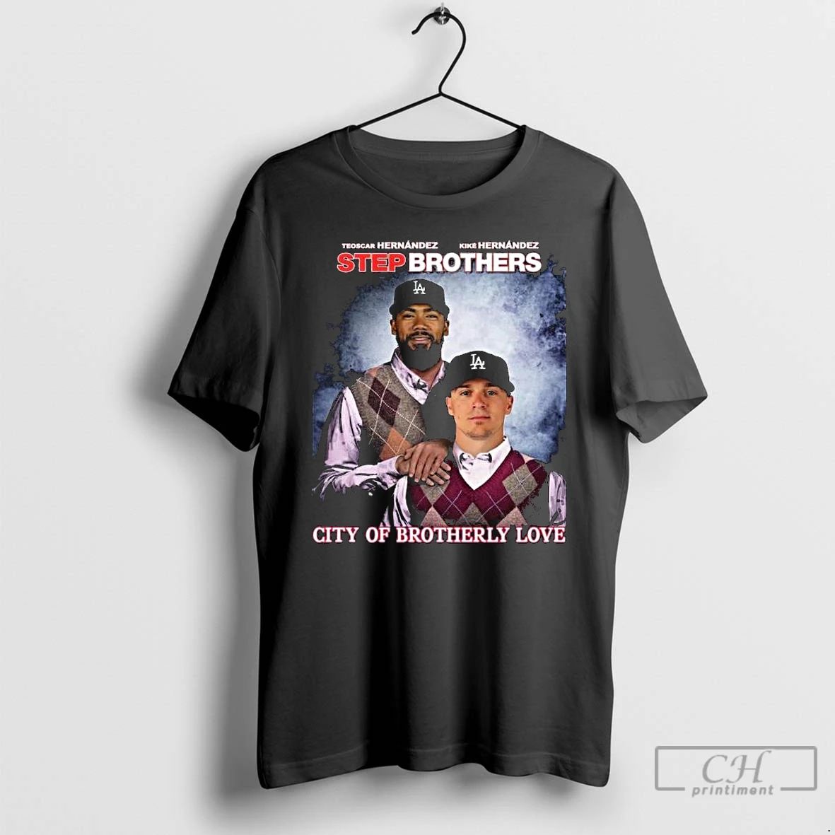 Premium Step Brothers Los Angeles Dodgers The Hernandez City Of Brotherly Love Long Sleve
