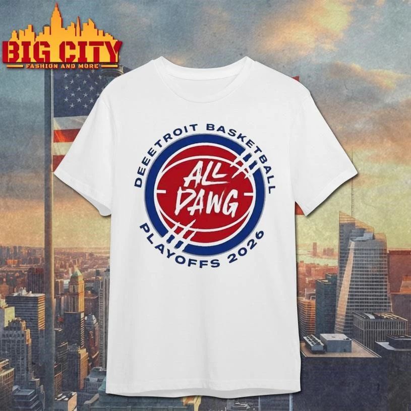 Deeetroit Basketball Playoffs 2026 All Dawg Shirt
