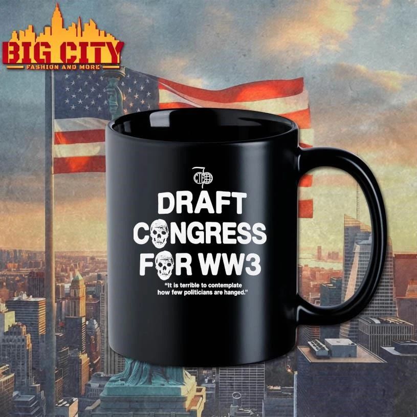 Original Draft Congress For WW3 Shirt