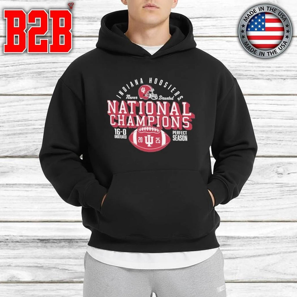 College Football Playoff 2026 Retro Brands Indiana National Champions Perfect Season Shirt