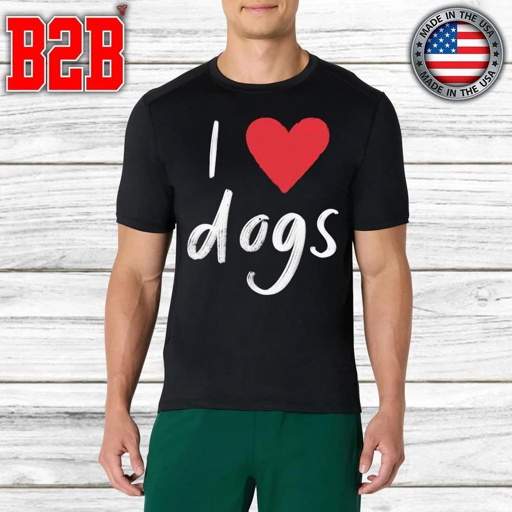 We Rate Dogs I Heart Dogs Shirt