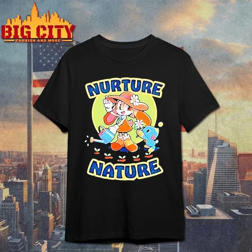 Earth Day Hedgehog Chao Nurture Nature Shirt