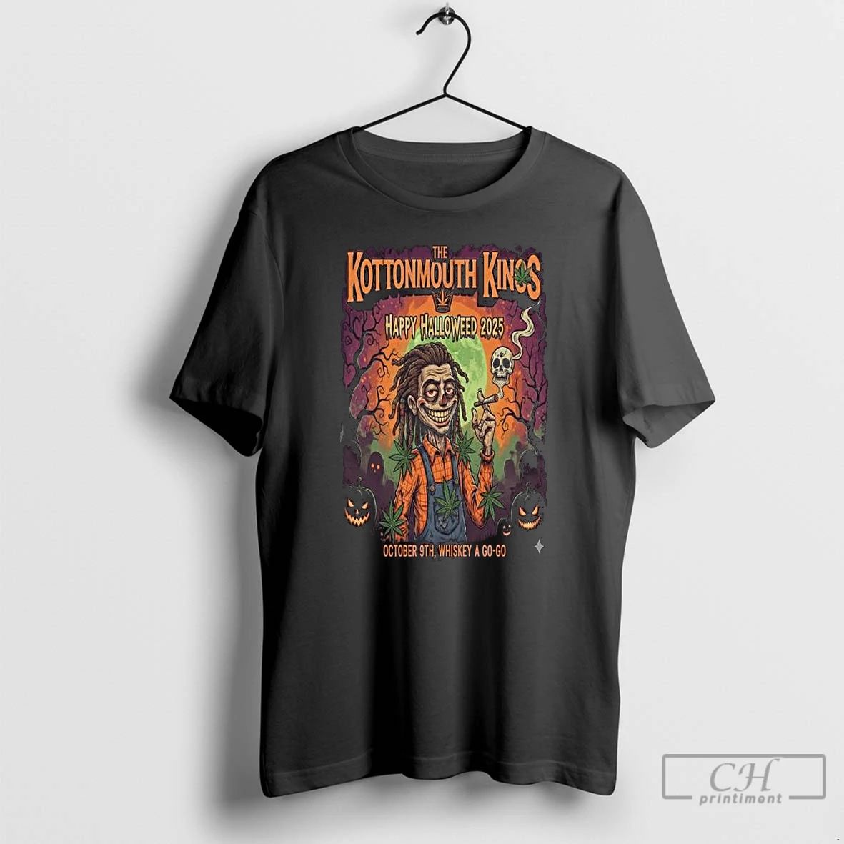 Premium The Kottonmouth Kings Happy Halloweed October 9 2025 Long Sleve T Shirts