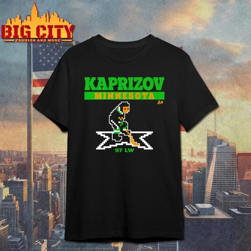 Kirill Kaprizov Retro Hockey Graphic Shirt