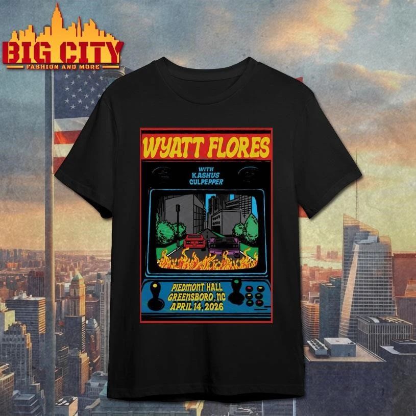 Wyatt Flores Piedmont Hall in Greensboro NC Apr 14 2026 Poster Shirt