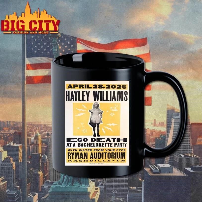 Halley Williams Nashville Tennessee 2026 Night 3 Venue Poster Shirt