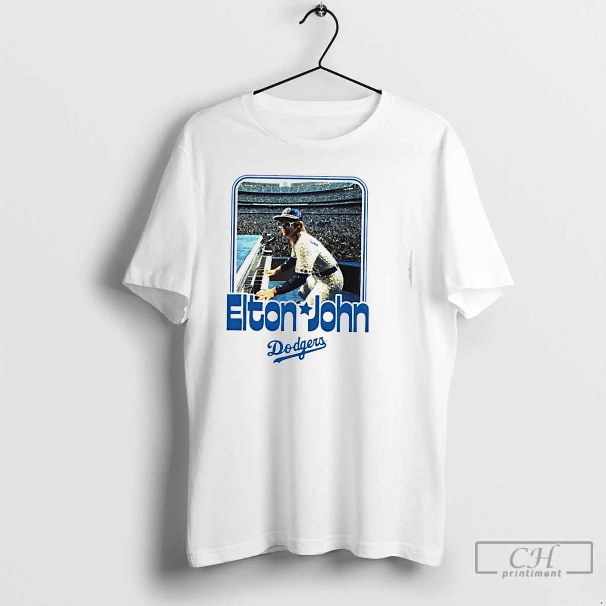 Premium Elton John X Los Angeles Dodgers Stadium Duke T Shirts