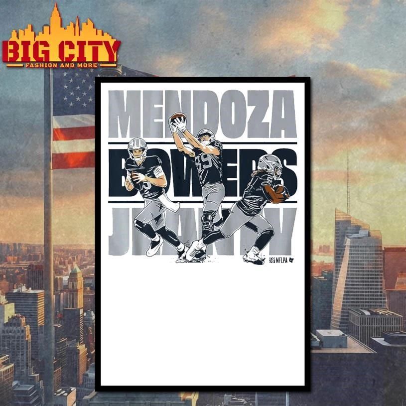 Fernando Mendoza, Ashton Jeanty And Brock Bowers Vegas Trio shirt