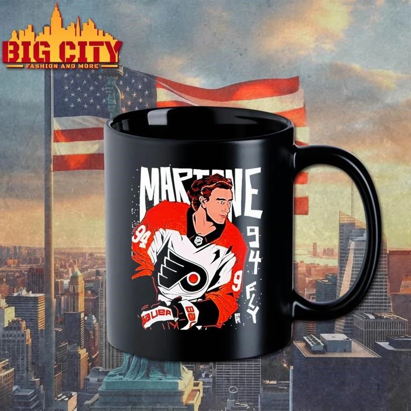 Philadelphia Hockey Porter Martone 94 Fly Graphic Shirt