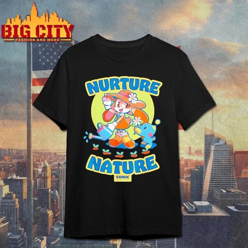 Cream the Rabbit The Hedgehog Earth Day Chao Garden Graphic Shirt