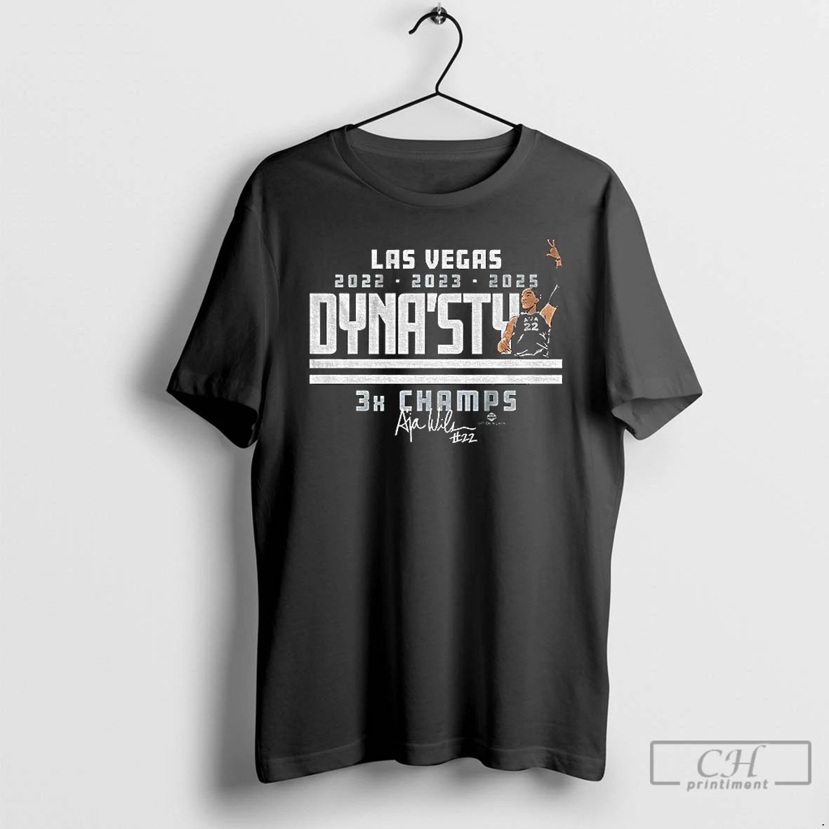 Premium Aja Wilson Won Third Wnba Title And Second Finals Mvp T Shirts