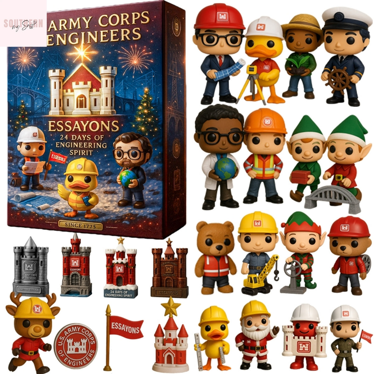 Us Army Corps Of Engineers Essayons 2025 Advent Calendar