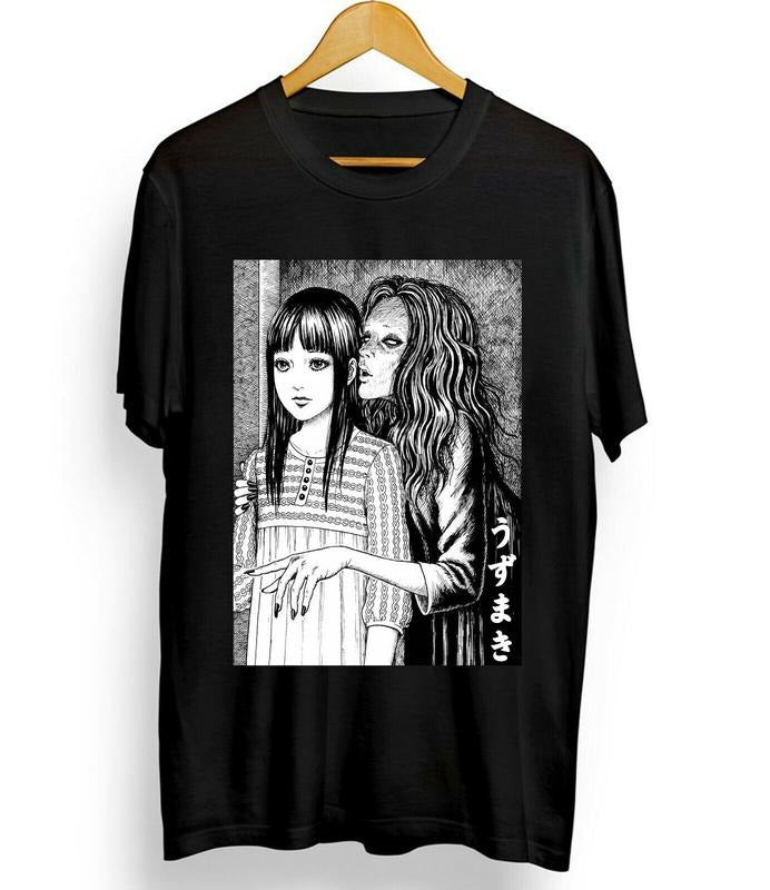 uzumaki junji Ito Tomie horror manga anime top new unisex T-Shirt S-4XL Hoodie, Sweatshirt | HypeCrazeTee.com