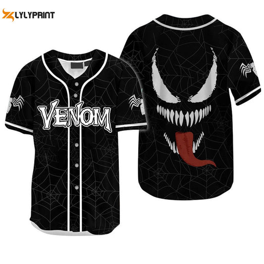 Venom Spider Baseball Jersey - Gift for Men Women - Gift for Men Women - lylyprint.com