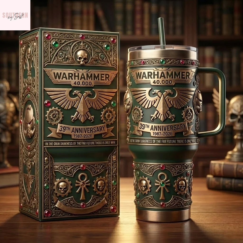 Warhammer 40,000 39th Anniversary Tumbler