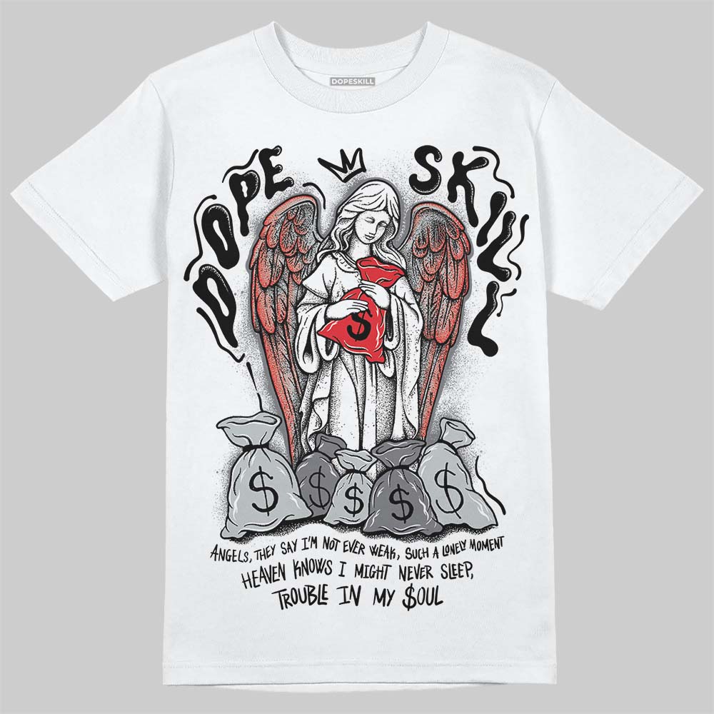 Wolf Grey 12s DopeSkill T-Shirt Angels Graphic