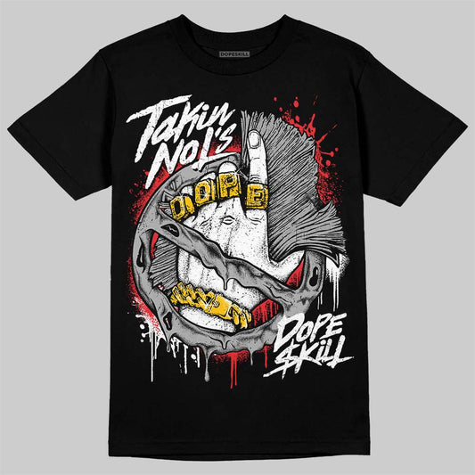 White Thunder 4s DopeSkill T-Shirt Takin No L's Graphic