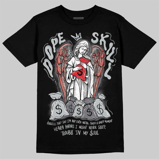 Wolf Grey 12s DopeSkill T-Shirt Angels Graphic