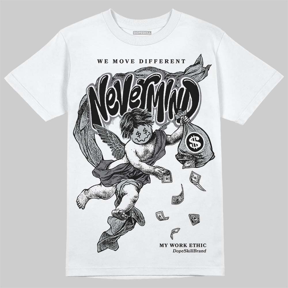Wolf Grey 12s DopeSkill T-Shirt Nevermind Graphic