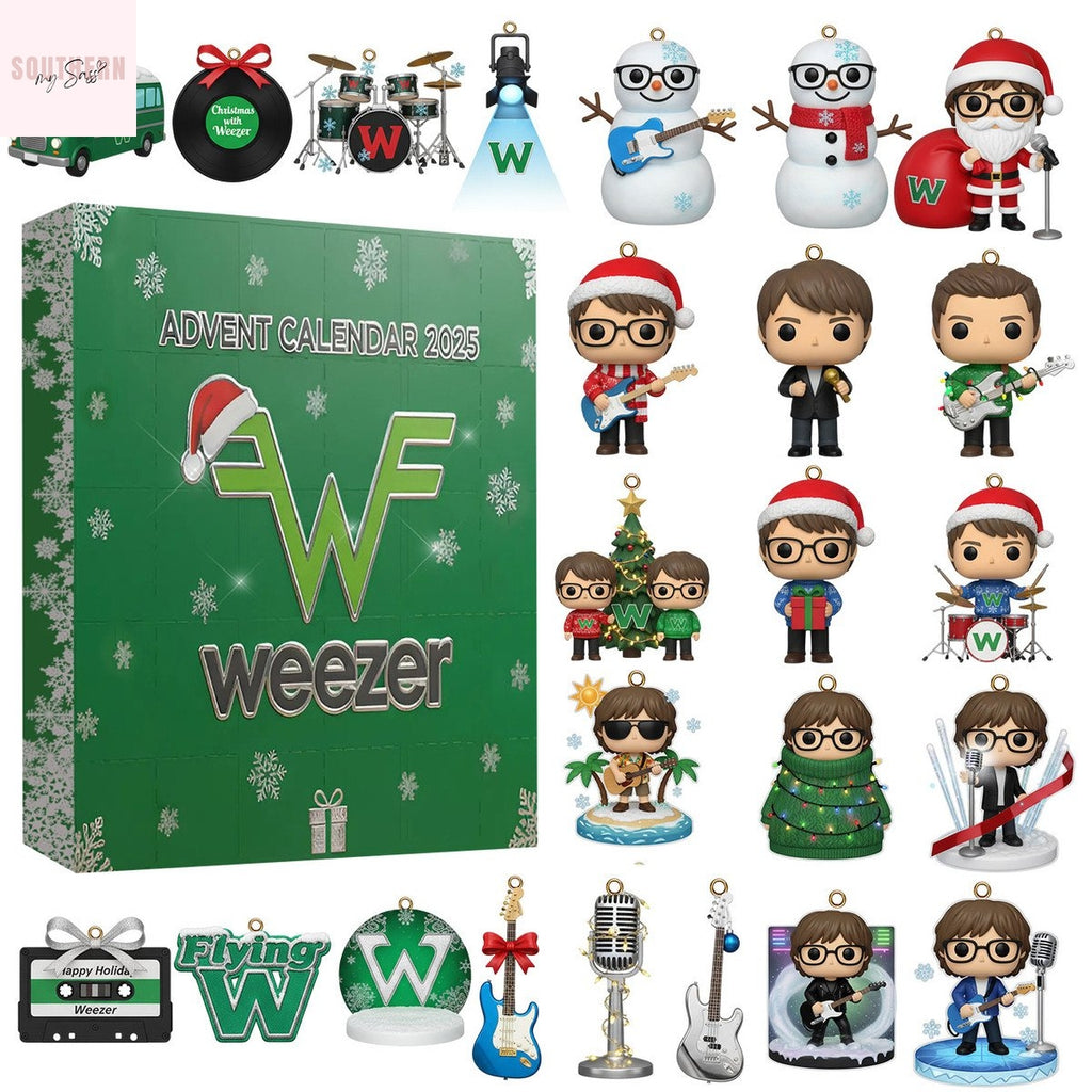 Weezer Rock Band Advent Calendar 2025