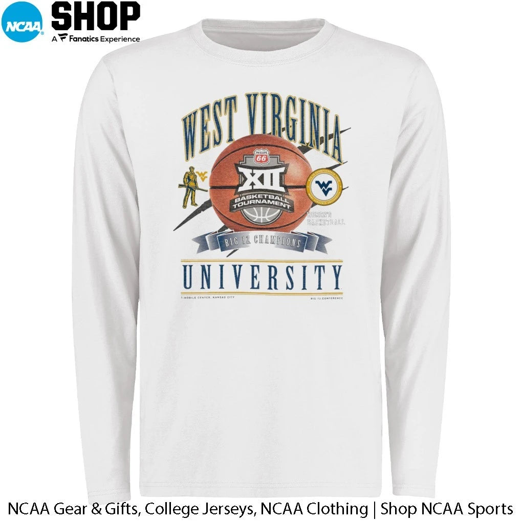 West Virginia Mountaineers Women’s Basketball 2026 Big 12 Conference Tournament Champions T-Shirt