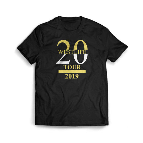 Westlife Reunion Tour 2019 Concert Man's T-Shirt Tee