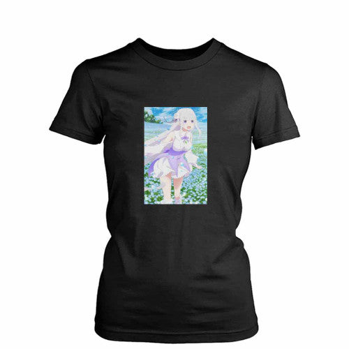 Zero Emilia Anime Womens T-Shirt Tee